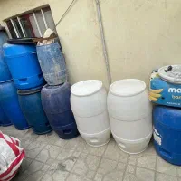 بشکه پلاستیکی سالم  وتمیز