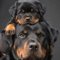 سگ روتوایلر اصیل توله بالغ