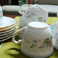 یک دست فنجان و نعلبکی ویکتوریا فرانسه