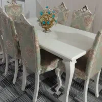 میز نهار خوری ۶ نفره عالی انصافاکه حرف نداره