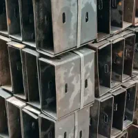 والپست،وال پست،ناودانی منقطع،تیراهن ،نبشی قوطی