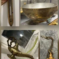 فروش مجموعه وسایل آنتیک (برنجی و قدیمی)