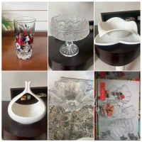 کریستال سینی شکلات خوری ظروف پذیرایی