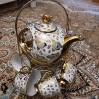 قوری فنجان نعلبکی چینی