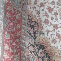 ۲ تخته فرش ۶ متری طرح ابریشم ماشینی