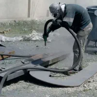 خدمات سندبلاست فلزات