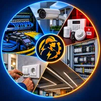 برقکار برق کار تکفاز سه فازصنعتی لاینر اعلام حریق