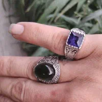 انگشتر  نقره اصیل