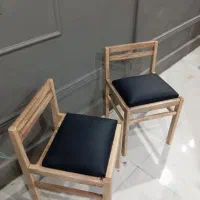 صندلی مینی‌مال چوب راش