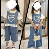 لباس دخترانه بچگانه لباس قسطی ۳ تا ۸ سال