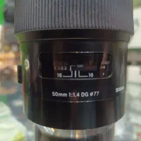 لنز ۵۰ آف ۱.۴ سیگما سونی