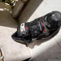 کفش دوچرخه سواری SIDI کف کربن دو تا جقجقه 41 اسکات