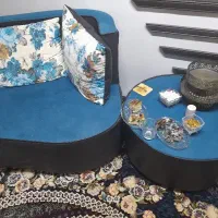 مبل دایره تمیز مناسب خونه باغ ‌