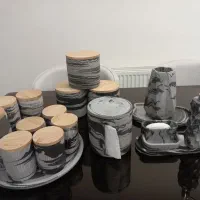 سرویس ۱۸ پارچه بتنی آشپزخانه و سرویس بهداشتی