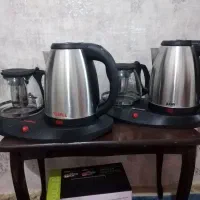 چایی ساز بغل همی، روهمی، کتری برقی تک، دو جداره