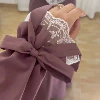 عبای مشکی با این سبک آستین