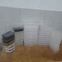 ظروف درب دار پلاستیکی مخصوص  فریز کردن
