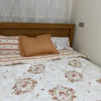 تخت خواب دونفره چوب