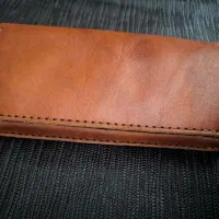 کیف چرم اصل گاوی دست دوز کاملا نو