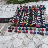 جول اسب گلیمی پشمی