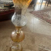 یک جفت چراغ لاله دار طرح قدیمی