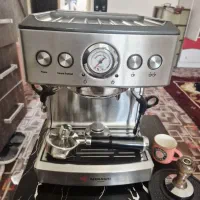 دستگاه اسپرسو صنعتی مباشی ۲۰۵۱ و آسیاب یونیک لایف