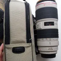 لنز کانن canon  ۷۰ ۲۰۰ تایپ۲ دیافراگم f 2/8