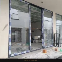 نصب انواع درب و پنجره های دو جداره وهندریل