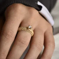 طلا انگشتر 1گرم