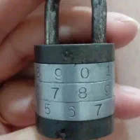 قفل رمزی قدیمی کلکسیونی