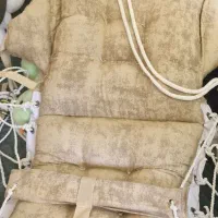 گهواره و تاب کودک رنگ کرم