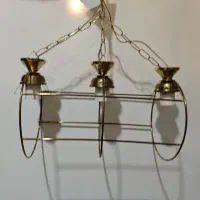 لوستر آویز تک شعله و سه شعله