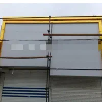 اجرای نمای کامپوزیت و جوشکاری سیار