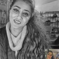 چهره سیاهقلم رنگروغن کادو تولد عیدی یادمانِ عزیزان