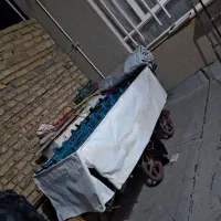 چهار چرخ حمل بار ( دو طبقه )