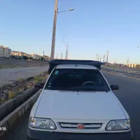 راننده با پراید وانت