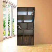 قفسه کتاب طرح آجری