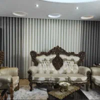 پرده کناف کاغذ دیواری ماربل اینه کاری کشسان پارکت