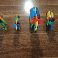 پازل سه بعدی حیوانات در حد نو
