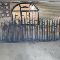 نرده حفاظ آهنی سرنیزه دار سالم و سنگین