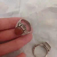انگشتر نقره مردانه