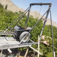 بتن ریزی با دستگاه خلاطه
