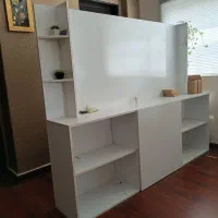 دکور با جای تی وی تمام ام دی اف ارتفاع ۱۵۰