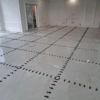 کاشی کاری و سرامیک پرسلان چسبی و بین کابینت اسلب