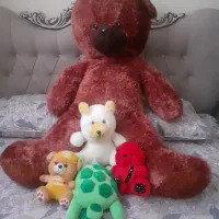 عروسک خرس بزرگ و کوچک