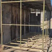 کانکس ۱۰متری نیمه کاره
