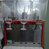 فروش شربت سردکن SBS Italy سه لگن در حال کار