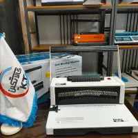 دستگاه صحافی مارپیچ کتاب کاغذ سیمی کن اکبند U9188