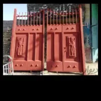 درب باغ و‌پارکینگ وحیاط