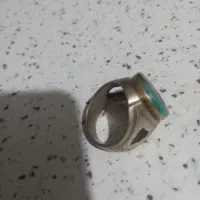 انگشتر نقره فیروزه نیشابور قدیمی.